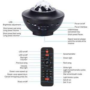 Per bambini Sky proiettore stellato luce notturna stella Master di rotazione di 360 gradi proiettore per bambini stella notturna - Product Image 5