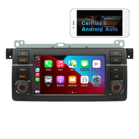 Système de navigation GPS pour voiture, Carplay, Android Auto, WiFi, Bluetooth, autoradio Android pour BMW E46, lecteur DVD de voiture