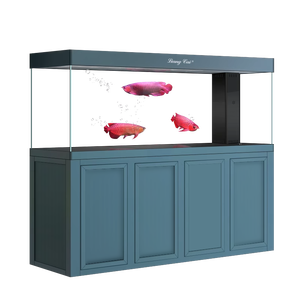 水族館水槽工場中型超透明ガラスアルミニウム合金フィルターシステム無料水交換 - Product Image 1