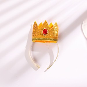 Nouveau bandeau couronne princesse <span class=keywords><strong>Brigitte</strong></span> vente chaude décorations Cosplay de fête de vacances pour enfants Stock transfrontalier - Product Image 4