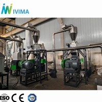 Máquina de Reciclaje de Plástico de Alta Eficiencia para Separación de PVC, Cuero, Papel Tapiz y Papel, con Capacidad de 700 kg por Hora