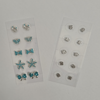 Kit de graines d'acupression LUMIFLORA pour l'oreille avec patchs chauffants pour le palais supérieur, les yeux et le thorax (graines d'acupression)