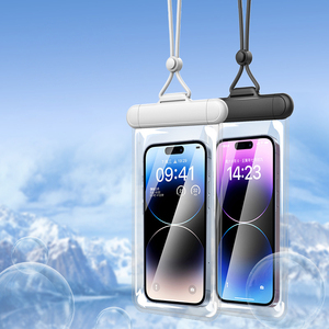Universal Clear TPU ABS Double Underwater <strong>Mobile</strong> Phone Cover <strong>Bags</strong> Swimming <strong>Bags</strong> Waterproof Cell Phone Pouch Dry <strong>Bag</strong> - Product Image 5