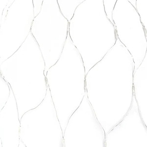 Ghirlanda di luci piatte, a basso voltaggio, bianco caldo, 4,5m x 1,5m, IP44, adatta per interni ed esterni, ideale per decorare e - Product Image 3