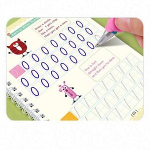 Juego de 4 Cuadernos de Práctica de Caligrafía Ecológicos, Libro de Palabras en Inglés para Practicar la Escritura - El Mejor Regalo para Niños (Papel) - Product Image 5