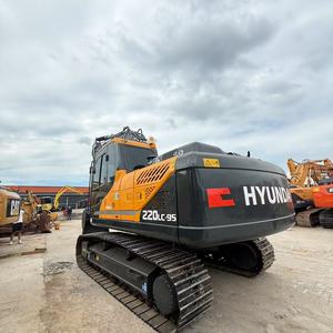 Excavateurs Hyundai 220LC-9S d'occasion de qualité supérieure pelleteuse Hyundai 220LC-9S d'occasion bon marché à vendre - Product Image 2