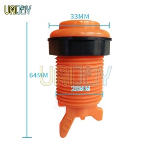 Máy chơi <span class=keywords><strong>game</strong></span> <span class=keywords><strong>Arcade</strong></span> <span class=keywords><strong>Microswitch</strong></span> JAMMA nút trò chơi 1 năm bảo hành nút Happ nhựa - Product Image 6