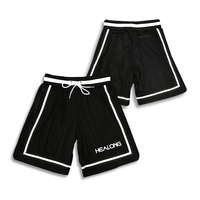 Shorts de Basketball Vintage Sublimés Personnalisés pour Adultes et Enfants, Vêtements de Sport Vierges
