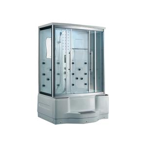 モダンラグジュアリーアクリルスチームキャビン 2～4人用 ウェットスチームシャワールーム コンピューター制御パネル 1年保証 トータルソリューション - Product Image 2