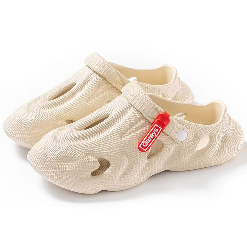 With red label - sand color