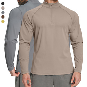 ECX5086-2 Maglione Leggero con Mezza Zip a Maniche Lunghe - Tessuto Traspirante e Delicato sulla Pelle per Pendolarismo, Escursionismo e Passeggiate in <span class=keywords><strong>Città</strong></span> - Product Image 5