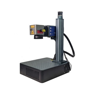 Machine de marquage laser à fibre mini de bureau à mise au point automatique DXF/PLT/BMP/AI haute productivité pour usage en cuisine, métal, plastique, pierre - Product Image 4