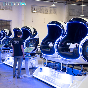 HEROVR 9D VR Gaming Small Footprint Comercial Interior/Exterior Llamativo Realidad Virtual Entretenimiento Ganador de dinero rápido Metal - Product Image 2