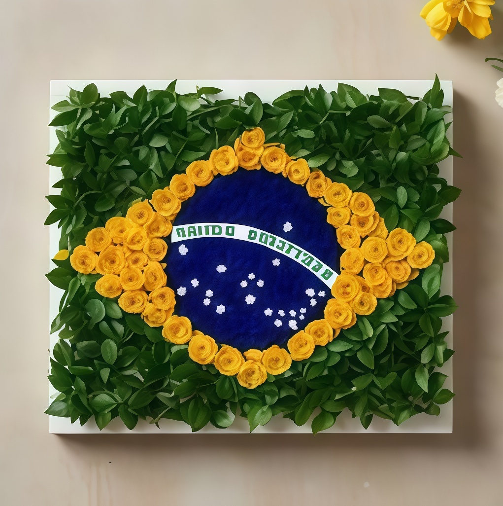 Brazil Green yellow blue