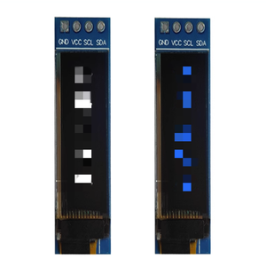 โมดูลจอแสดงผล OLED ขนาด 0.91 นิ้ว อินเทอร์เฟซ I2C 128*32 ลูกบาศก์ SSD1306 - Product Image 4