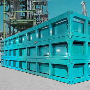 SUMAC 5000L 17000L ถังเชื้อเพลิงด้านล่างผนังสองชั้น, 2000L ถังแก๊สโซลีนลูกบาศก์เหล็กกล้าคาร์บอนเก็บน้ำมันดีเซล142A - Product Image 4