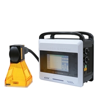 Machine de marquage laser à fibre portable IPS LH830 avec codage variable intégré pour la traçabilité des pièces métalliques automobiles et la date de série