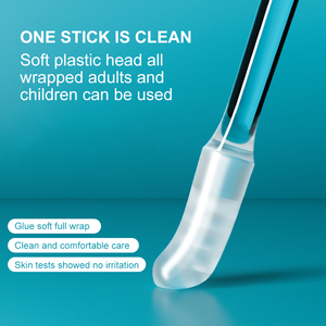 Palitos de Plástico para Limpieza de Oídos, con Gel de Sílice, Libres de Polvo, Suaves, para Eliminar la Cera - Product Image 4