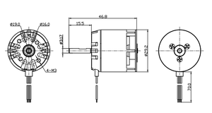 F2835 3600KV 4000KV Mini Hélicoptère <span class=keywords><strong>Moteur</strong></span> <span class=keywords><strong>Brushless</strong></span> avec Gear Longue Portée RC Drone Aéromodélisme RC Système Radio Drone <span class=keywords><strong>Moteur</strong></span> - Product Image 5