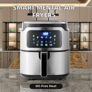 <span class=keywords><strong>Friggitrice</strong></span> <span class=keywords><strong>ad</strong></span> <span class=keywords><strong>Aria</strong></span> Elettrica SmartMental in Acciaio Inossidabile - Forno Digitale High-Tech con Controllo Touch, Antiaderente, a Risparmio Energetico, Strumento Culinario <span class=keywords><strong>per</strong></span> - Product Image 5