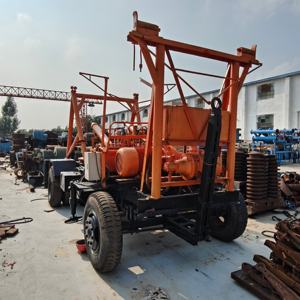 Hoge Efficiëntie Roterende Boorinstallatie Core Exploratie Hydraulische Diesel Aangedreven Motor Motor Max.500M Diepte Mijnrig Boor - Product Image 5
