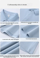 Polo Homme 210g Lourd Antibactérien 10A UPF50+ Anti-UV Mélange Coton Grande Taille 6XL Logo Personnalisé Vierge pour Golf