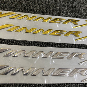 สติ๊กเกอร์โลโก้ 3 มิติแบบนิ่มสำหรับรถมอเตอร์ไซค์ฮอนด้า วินเนอร์ เอ็กซ์ 150 - Product Image 3