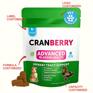 Masticables Blandos para Perros con Arándanos y Sabor a Pato para la Salud Urinaria y la Vejiga, Matriz de Defensa Urinaria Dirigida, 70 Unidades - Product Image 2