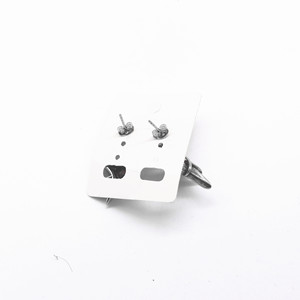 yunnique Star Shape Drop <b>Earrings</b> Stainless Steel Red Black <b>Diamond</b> Geometric Design Unisex Fashion Jewelry - Product Image 2