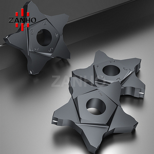 Hiệu suất cao penta24n <span class=keywords><strong>CNC</strong></span> millingcutter công cụ cắt với cvd lớp phủ tùy chỉnh Carbide chèn cho xe máy công cụ - Product Image 3