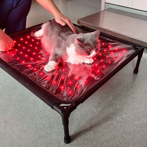 ZT 660nm 850nm Red Light Therapy Mat With Red LED Lights Waterproof PU Rectangle <b>Bed</b> <b>For</b> <b>Cats</b> All Seasons - Product Image 2