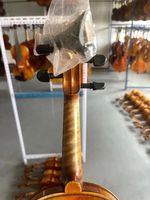 4/4 Handmade Violin Strong Tone Student Violin Full Size Spruce and Maple Wood Violino Powerful Sound with a Free Violin case