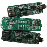 Carte de contrôle PCBA pour mini-ventilateur de bureau pliable portable à chargement USB, solution de circuit pour ventilateur silencieux à vent puissant, conception personnalisée pour OEM