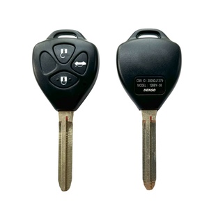 3 nút toy43 lưỡi xe từ xa Vỏ chìa khóa trường hợp bìa t-oyota RAV4 Camry Corolla Yaris thay thế từ xa vỏ chìa khóa xe - Product Image 1