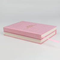 Journal de Prières Quotidiennes Personnalisé en Toile de Lin, Couverture Rigide, Cahier de Notes d'Affirmation, de Pleine Conscience, d'Inspiration et de Gratitude, Impression Personnalisée