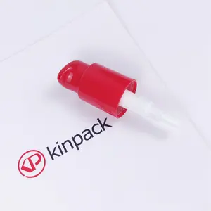 Kinpack Long nozzle cream pump Spring Inside 24/410 28/410 Customized Color Smooth Cream pump with bottle for skincare personal