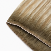 Extensions de cheveux humains vierges bruts en micro-trame invisible injectée pour cheveux fins, vente en gros