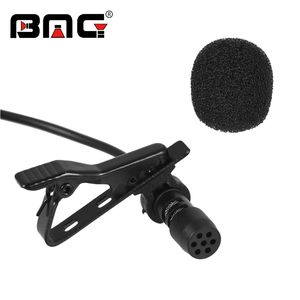 Cablato professionale stile lavalier metallo clip microfono adatto per smartphone live streaming registrazione, comodo e veloce - Product Image 5