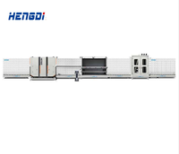 Ligne de production de vitrage double vitrage de haute qualité / vitrage isolant / machine à double vitrage pour bâtiments