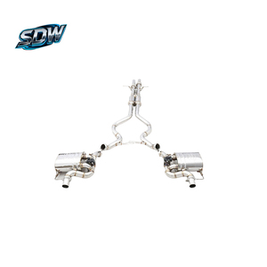 Tubo de escape de acero inoxidable modificado para Land Rover Range Rover Sport <span class=keywords><strong>Velar</strong></span> P380 <span class=keywords><strong>Defender</strong></span> D300 Discovery 3.0L Control de sonido - Product Image 3