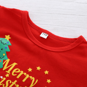 Christmas Kids Clothes Santa Baby Sets Girls Casual Suit With <b>Bell</b> Bottom Pants of China - Product Image 3