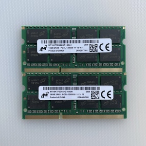 Großhandel Micron 16GB 2Rx8 PC3L-12800S MT16KTF2G64HZ-1G6A1 1600Mhz <span class=keywords><strong>Laptop</strong></span> Arbeitsspeicher <span class=keywords><strong>RAM</strong></span> - Product Image 1