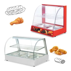 CosBao KFC Food Display Warmer Warming Showcase Fried Chicken Warmer BN-660.R