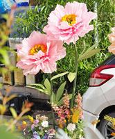 T-223 buatan tangan bunga raksasa buatan Dekorasi Peony untuk rumah pesta pernikahan Festival pesta latar belakang panggung dekorasi acara