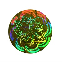 Étiquette de sécurité holographique anti-contrefaçon, inviolable, pour emballage, garantie d'impression, vente directe usine, autocollant personnalisé