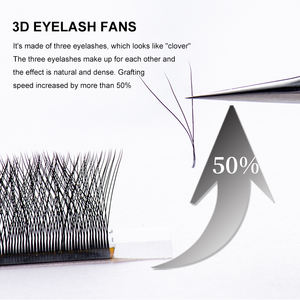 ขนตาปลอม Yelix 3D 0.07 แบบสำเร็จรูป รูปทรง C 3D ผู้จัดจำหน่ายขนตาปลอมรูปตัว W ผู้ผลิตขนตาปลอมแบบต่อขนตา ขายส่ง - Product Image 4