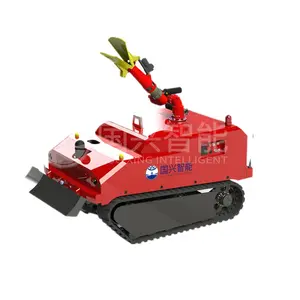 RXR-M120D All terrain Diesel Fire fighting extinguisher Robot with Independent Chassis with night vision camera