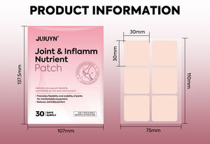 Diskon besar bahan Herbal Patch Transdermal topikal nutrisi sendi dan Inflamm untuk nyeri sendi - Product Image 6