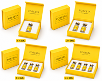 Boîte d'emballage personnalisée pour flacons en verre de 2 ml, 3 ml, 5 ml, 10 ml, boîte en papier personnalisée OEM avec insert en EVA, boîte magnétique pour petits flacons