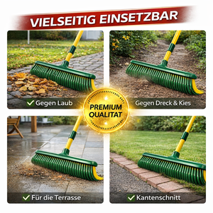 Balai d'extérieur 45 cm à poils courbés pour le <span class=keywords><strong>nettoyage</strong></span> des allées et des carreaux <span class=keywords><strong>rugueux</strong></span> - Product Image 3